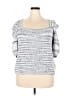 Ted Baker London 100% Cotton Silver Blue Sweater Vest Size 12 (5) - photo 1