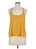 Chris Gramer 100% Polyester Yellow Tank Top Size Med (2) - photo 1