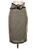 Zara Basic Solid Gray Tan Casual Skirt Size S - photo 1