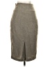 Zara Basic Solid Gray Tan Casual Skirt Size S - photo 2