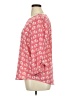 Pixley 100% Polyester Pink 3/4 Sleeve Blouse Size XL - photo 5
