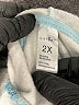 Just Be... Tie-dye Blue Sweatshirt Size 2X - photo 4