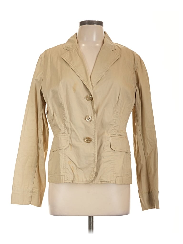 Pre-owned White Stag Blazer Jacket In Brown