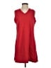 Lands' End Red Casual Dress Size S - photo 1