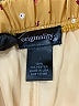 Originality 100% Polyester Polka Dots Yellow Casual Skirt Size L - photo 4