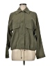 Max Studio Green 3/4 Sleeve Button-Down Shirt Size M - photo 1
