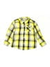 Healthtex Plaid Yellow Long Sleeve Button-Down Shirt 18-24 MO / 24 MO - photo 1