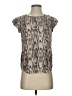 Joie 100% Silk Gray Short Sleeve Silk Top Size XS - photo 1