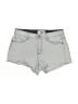 Paige Gray Denim Shorts Size 24 waist - photo 1