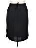 Tickled Teal Solid Black Casual Skirt Size 2X - photo 1