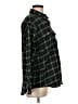 Old Navy 100% Cotton Plaid Green Long Sleeve Button-Down Shirt Size M - photo 4