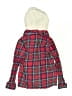 Lilly & Sid 100% Cotton Plaid Red Jacket Size 4 - 5 - photo 2