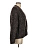 LINE Tweed Brown Cardigan Size S - photo 4