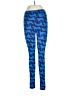 Lularoe Print Blue Leggings One size - photo 1