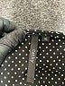 Cathy Polka Dots Black 3/4 Sleeve Blouse Size XL - photo 7