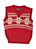 Chaps 100% Cotton Red Sweater Vest Size 4 - 4T - photo 1
