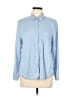 Assorted Brands 100% Lyocell Blue Long Sleeve Button-Down Shirt Size XL - photo 1