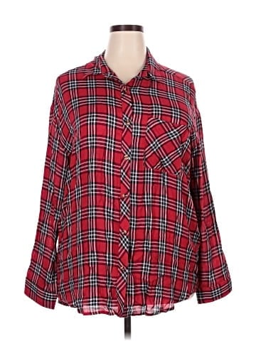 Jess Lea Long Sleeve Button-Down Shirt (view 1)