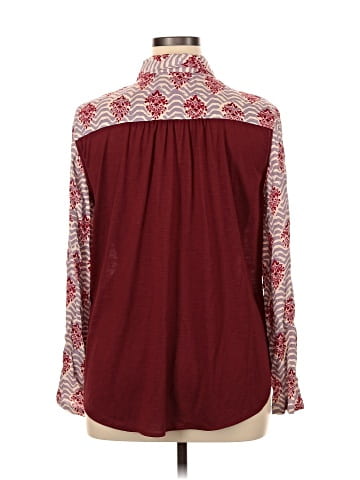 Porridge Long Sleeve Button-Down Shirt (view 2)