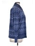 Diane Gilman Chevron-herringbone Blue Long Sleeve Blouse Size 1X - photo 4