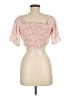 Shein Pink Short Sleeve Top Size M - photo 2