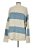 Papermoon Stripes Blue Pullover Sweater Size S - photo 2