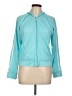 Daisy Fuentes 100% Polyester Teal Track Jacket Size L - photo 1
