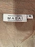 Masai Graphic Tan Short Sleeve Blouse Size XL - photo 7