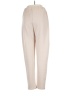Boohoo Solid Ivory Casual Pants Size 6 - photo 2