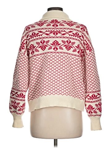 Blue B Pullover Sweater (view 2)