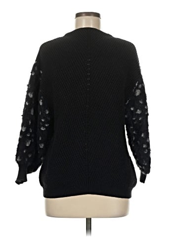 Knitted & Knotted Pullover Sweater (view 1)