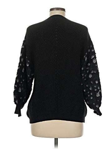 Knitted & Knotted Pullover Sweater (view 2)