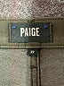 Paige Green Casual Pants Size 33 waist - photo 7