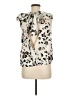 Twelve by Twelve Ivory Sleeveless Blouse Size M - photo 2