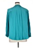 Chico's 100% Polyester Teal 3/4 Sleeve Blouse Size XL (3) - photo 2