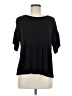 Ann Taylor LOFT Black Short Sleeve Top Size M (petite) - photo 1
