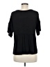 Ann Taylor LOFT Black Short Sleeve Top Size M (petite) - photo 2