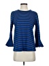 Draper James Blue 3/4 Sleeve Top Size S - photo 1