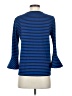 Draper James Blue 3/4 Sleeve Top Size S - photo 2
