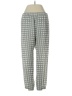 Theory Houndstooth Gray Casual Pants Size S - photo 2