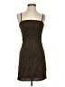 Row A Tweed Brown Cocktail Dress Size S - photo 1