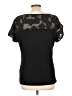 leo & ugo Black Short Sleeve Blouse Size 6 - photo 2