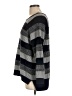 TWO by Vince Camuto Stripes Gray Pullover Sweater Size L - photo 5