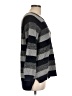 TWO by Vince Camuto Stripes Gray Pullover Sweater Size L - photo 4