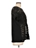 leo & ugo Black Short Sleeve Blouse Size 6 - photo 4