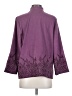Bob Mackie Purple 3/4 Sleeve Blouse Size S - photo 2