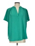 Entro Teal Green Short Sleeve Blouse Size no size - photo 1