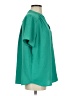 Entro Teal Green Short Sleeve Blouse Size no size - photo 4
