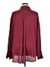ANNIEWEAR 100% Polyester Burgundy Long Sleeve Blouse Size XL - photo 2