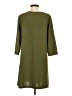 Unbranded Solid Green Casual Dress Size S - photo 2